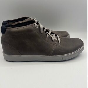 Merrell Freewheel Chukka Mens 10.5 Brown Leather Sneakers J97077 Casual Shoes